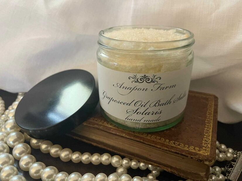 Grapeseed Oil Bath Salts SOLARIS