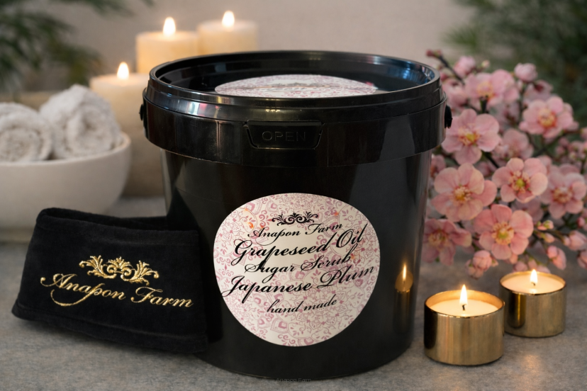 Cukrowy peeling do ciała Japanese Plum